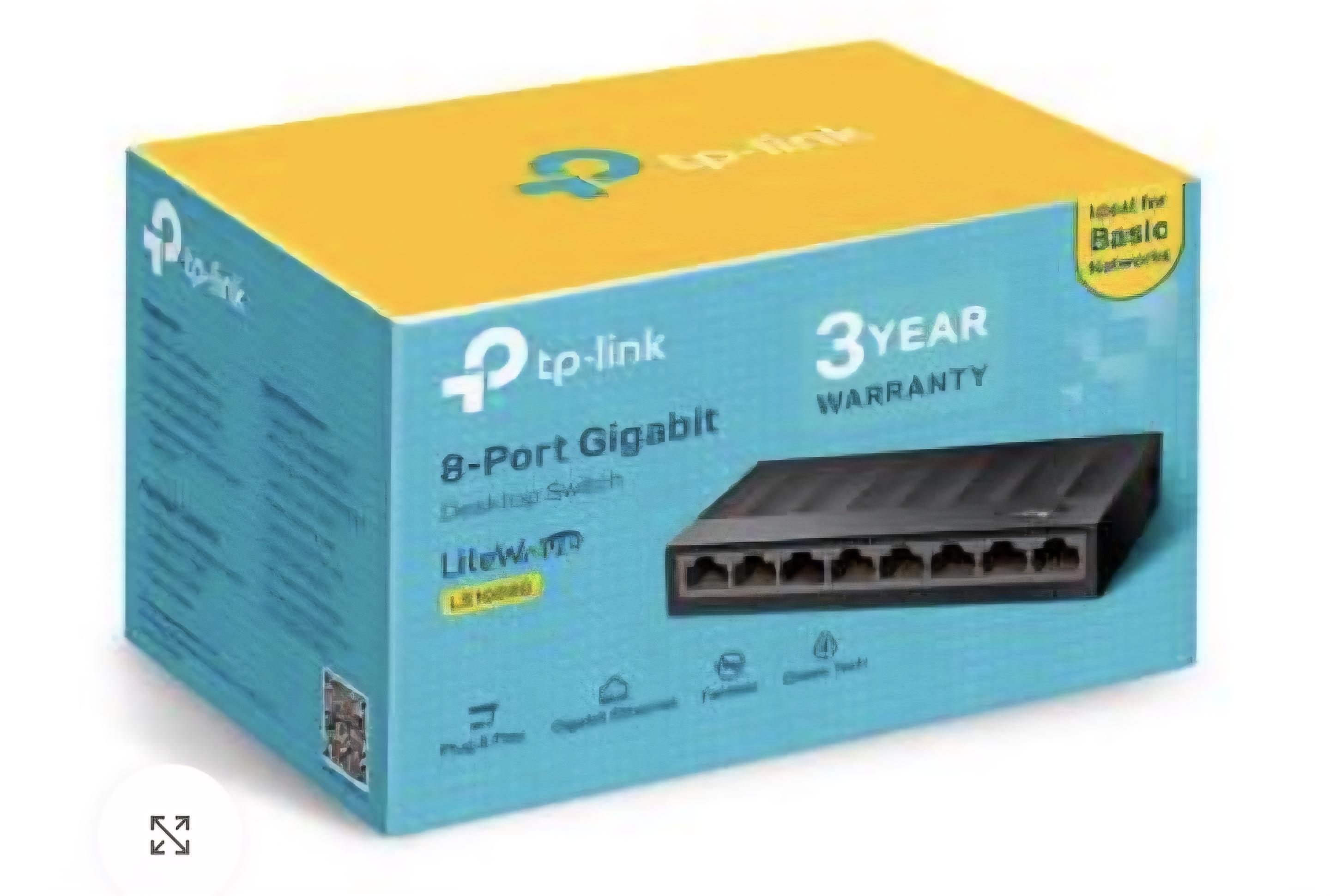 سويتش tp link 8 مخارج poe