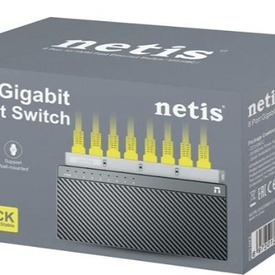 سويتش 10/100/1000 netis 8 port