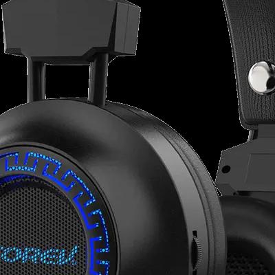 سماعة رأس سلكية للألعاب فوريف، سلكية، 3.5 قابس، أسود، FV-G93