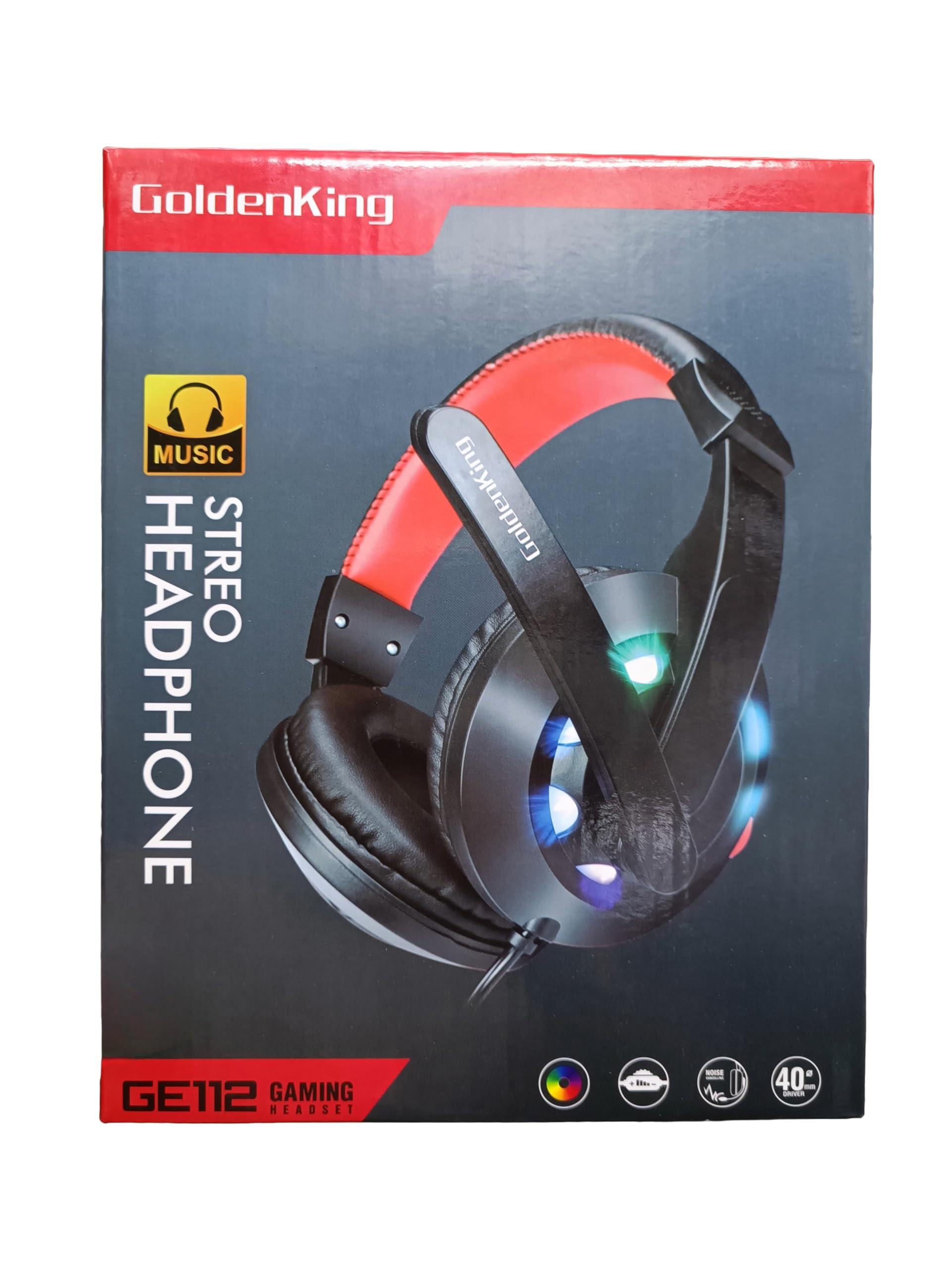 هيدفون gaming golden king ge113