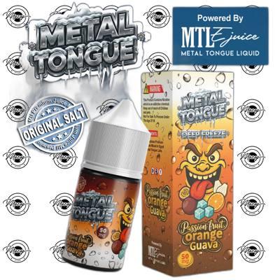 METAL PASSION ORANGE GUAVA SALT باشون برتقال جوافه
