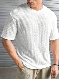 تيشيرت رجالي كاجوال قماش ناعم