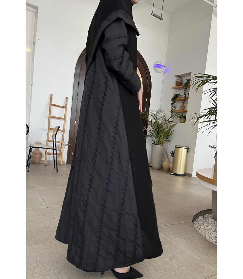 عباية محجبة راقية بخامة فاخرة