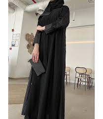 عباية محجبة راقية بخامة فاخرة