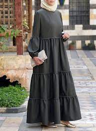 فستان محتشم طويل محجبات