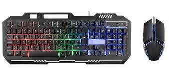 لوحة مفاتيح وماوس مضيء  gamma k513