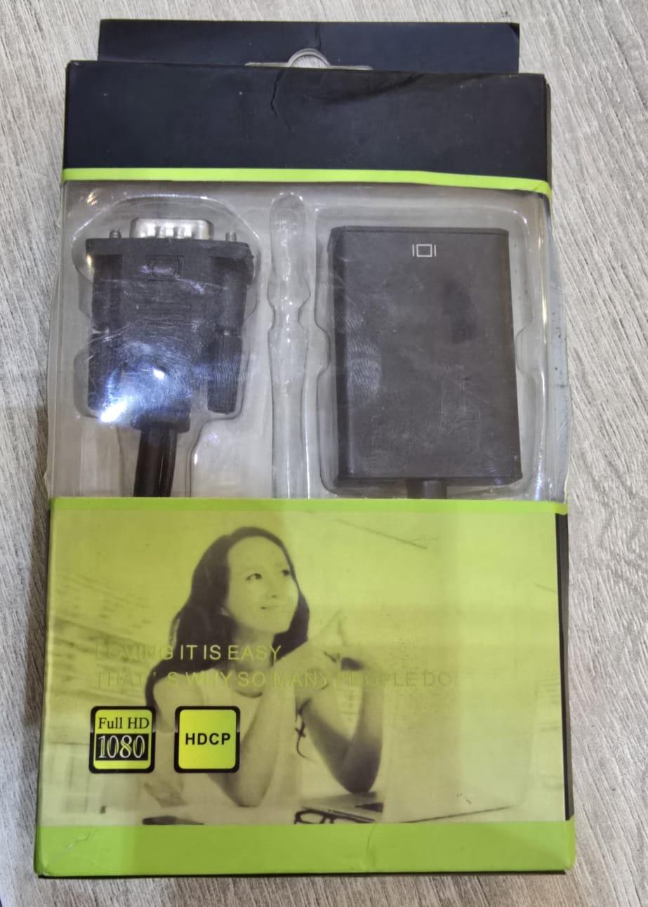 كونفرتwith adapter  vga to hdmi
