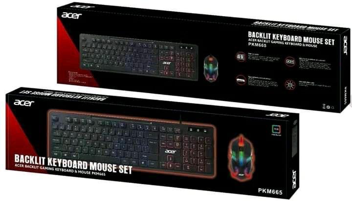 كيبورد وماوس Acer pkm665