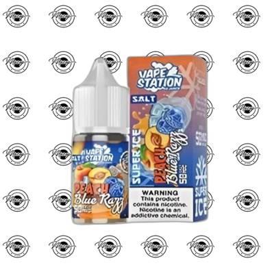 خوخ بلوراز VAPESTATION PEACH BLUE RAZZ SALT