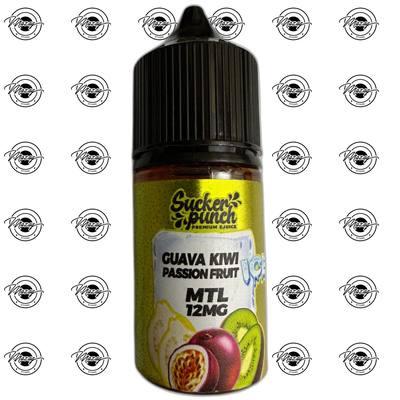 جوافه كيوى باشون SUCKER PUNCH GUAVA KIWI PASSI SALT