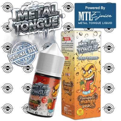 METAL PINAPPLE MANGO PEACH SALT اناناس مانجو خوخ