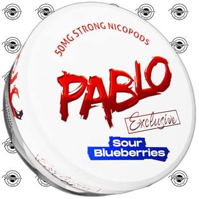 PABLO Exclusive SOUR BLUEBERRIES 50MG