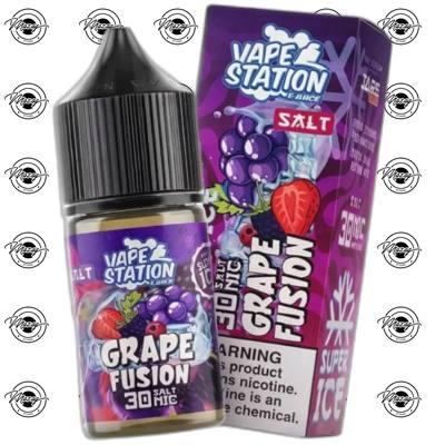 VAPESTATION GRAPE FUSION SALT عنب فيجون